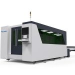 מכונת חיתוך מתכת לייזר cnc שולחן כפול, מכונת חיתוך צלחת לייזר אוטומטית