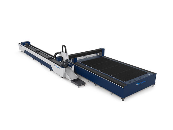 צינורות מתכת מכונת חיתוך לייזר 3d / מכונת חיתוך צינור אוטומטי