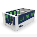 מכונת חיתוך לייזר סיב מיני 500 w עבור צינור וגיליון סגור