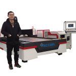 כונן מדריך ליניארי מכונת חיתוך צינור לייזר cnc לנחושת / טיטניום